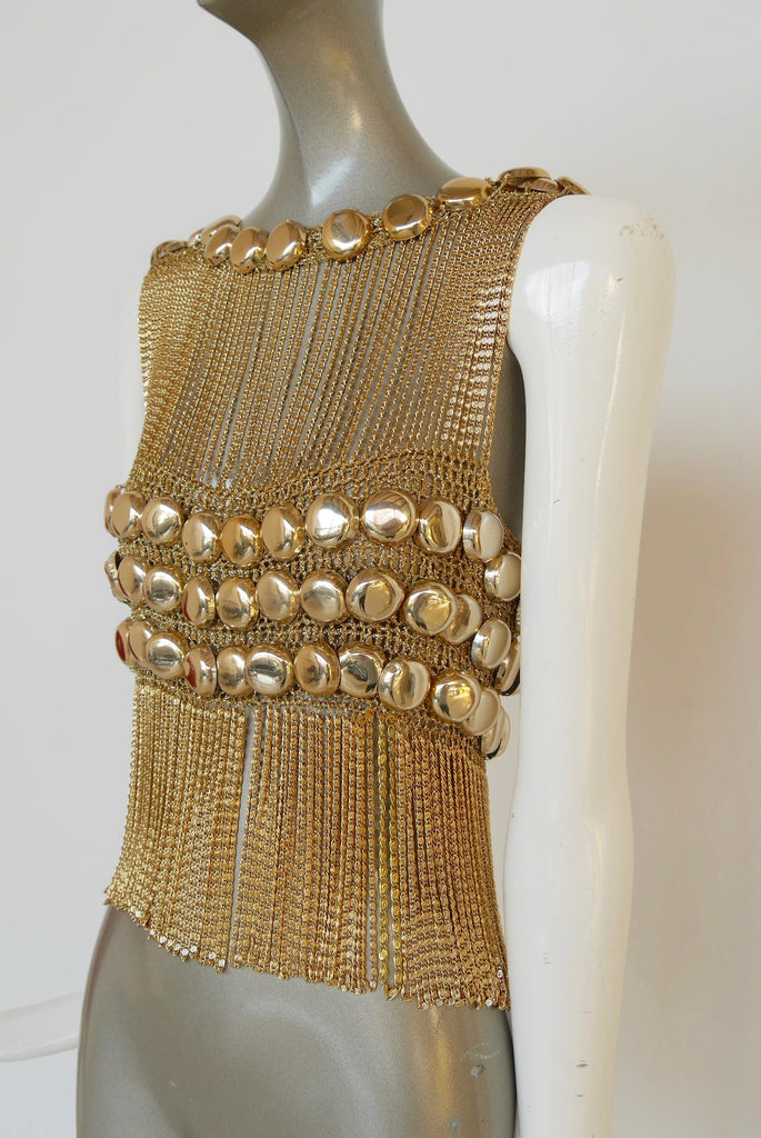 Custom gold chain bra top – Shop Journal Vintage