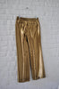 Gucci trousers gold wide legs