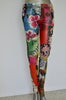 John Galliano sheer leggings with floral print late 90s